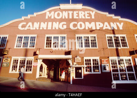 Monterey California, Cannery Row Monterey Canning Company, erbaut 1920er Jahre historische Sardinenindustrie CA098, Besucher reisen Reise Tour Tourismus la Stockfoto