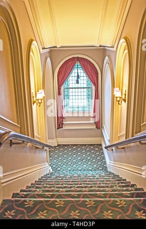 Eastbourne (Sussex, England): Grand Hotel (innen) Stockfoto