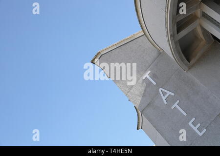 Tate St. Ives in Cornwall in der Sonne Stockfoto