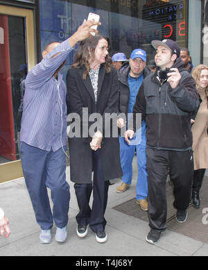 New York, NY, USA. 17 Apr, 2019. Bridget Moynahan in New York Live in New York City. April 17, 2019 Credit: Rw/Medien Punch/Alamy leben Nachrichten Stockfoto