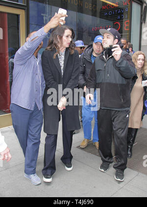 New York, NY, USA. 17 Apr, 2019. Bridget Moynahan in New York Live in New York City. April 17, 2019 Credit: Rw/Medien Punch/Alamy leben Nachrichten Stockfoto