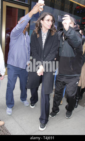 New York, NY, USA. 17 Apr, 2019. Bridget Moynahan in New York Live in New York City. April 17, 2019 Credit: Rw/Medien Punch/Alamy leben Nachrichten Stockfoto