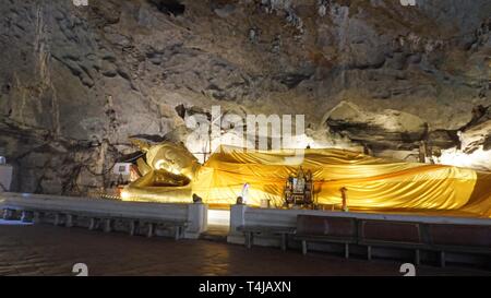 Buddha Höhle Khao lunag in phetchaburi Thailand Stockfoto