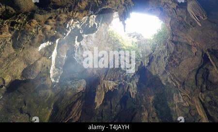 Buddha Höhle Khao lunag in phetchaburi Thailand Stockfoto