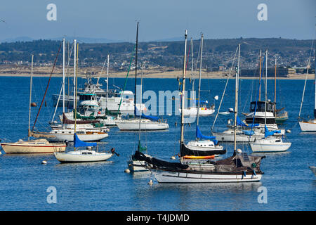 Monterey, Kalifornien/USA -10-25 2015: Editorial Bild von Monterey Bay Blick Richtung Sand City. Stockfoto