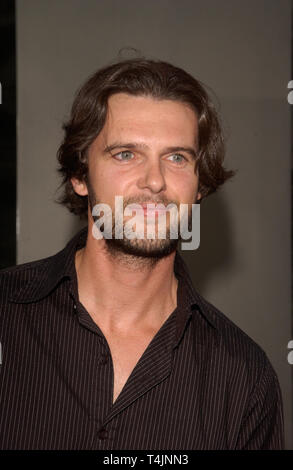 LOS ANGELES, Ca. Juli 15, 2004: Schauspieler MATT LINDQUIST bei der Weltpremiere in Hollywood, Die Bourne Verschwörung. Stockfoto