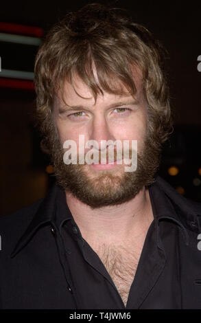 LOS ANGELES, Ca. September 14, 2004: Schauspieler Thomas Jane bei der Weltpremiere, am Grauman's Chinese Theater in Hollywood, von Sky Captain und die Welt von Morgen. Stockfoto