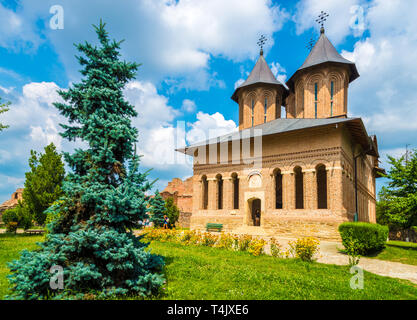 Metropolitankirche und Royal Court in Targoviste, Rumänien Stockfoto