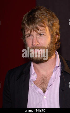 LOS ANGELES, Ca. September 20, 2004: Schauspieler Thomas Jane bei der Weltpremiere in Hollywood, der Leiter 49. Stockfoto