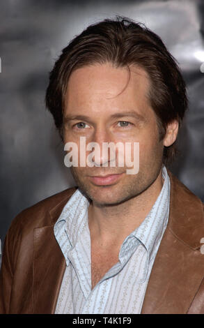 LOS ANGELES, Ca. Oktober 06, 2004: Schauspieler David Duchovny im Rahmen der Weltpremiere in Hollywood, von Freitag Abend Leuchten. Stockfoto