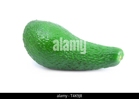 Frische avocado isoliert auf weißem Hintergrund Stockfoto