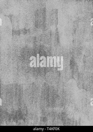 Abstrakter vertikaler Hintergrund, handgemalte Textur, Farbe, Pinselstriche. Stuckwand, Stuck in Grautönen. Stockfoto