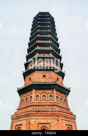 Bai Dinh Pagode, der größte Komplex der buddhistische Tempel in Vietnam. Stockfoto