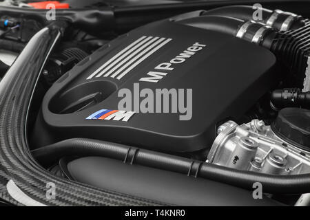 2015 BMW M4 Coupé Stockfoto