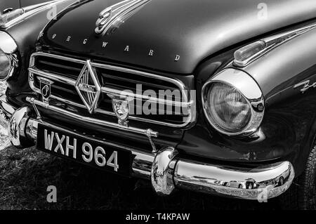 Ein 1959 Borgward Isabella auf Anzeige an einem Auto Show Stockfoto