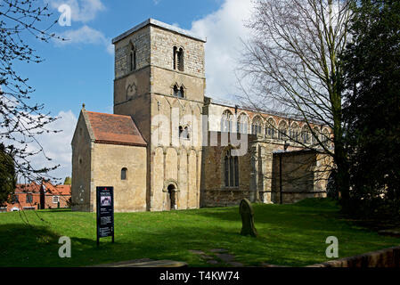 St Peter's Church, Barton auf Humber, North Lincolnshire, England Großbritannien Stockfoto