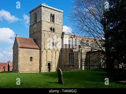 St Peter's Church, Barton auf Humber, North Lincolnshire, England Großbritannien Stockfoto