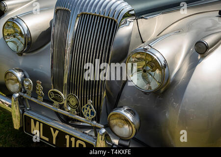 Ein 1952 Daimler DB 18 Consort auf Anzeige an einem Auto Show Stockfoto