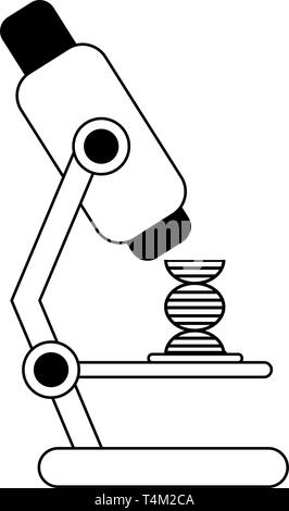 Medizinischen Versorgung in Schwarz und Weiß Stock Vektor