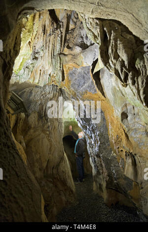 Cüceler Tropfsteinhöhle, in der Nähe von Demirtas, Provinz Antalya, Türkei Stockfoto