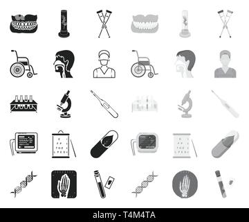 Analyse, Kunst, schwarz. mono, Blut, Sammlung, Krücken, Design, Diagnose, Krankheit, DNA, Arzt, EKG, Ausrüstung, Gras, Gesundheit, Krankenhaus, Icon, Illustration, isoliert, Kiefer, Logo, Maschine, Medic, Medizin, Mikroskop, Krankenschwester, Operation, Pille, Ray, Atemwege, Wissenschaft, Satz, Zeichen, Symbol, System, Tisch, Test, Thermometer, tonometer, Werkzeug, Behandlung, Rohre, Vector, Anzeigen, Web, Rollstuhl, x-Vektor Vektoren, Stock Vektor