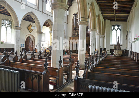 St Michaels Framlingham, Parsih Kirche, Framlingham, Suffolk, Großbritannien Stockfoto