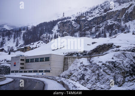 Val-d'Isère, Savoie, Frankreich Stockfoto