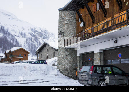 Val-d'Isère, Savoie, Frankreich Stockfoto