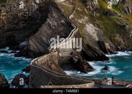 San Juan de Gaztelugatxe Stockfoto