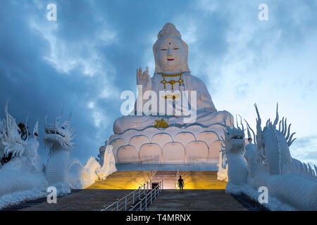 Wat Huay Pla Kang Tempel (Tempel) Chiang Rai, Thailand Stockfoto