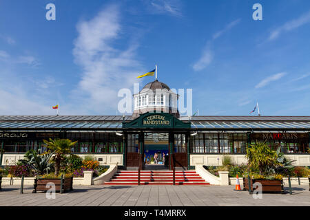 Die zentrale Musikpavillon, wie den Musikpavillon in Herne Bay, Kent, England bekannt. Stockfoto