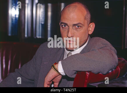 Leon Boden, deutscher Wis, Synchronsprecher und Horsemanship, Deutschland 1996. Deutsche Schauspieler, Regisseur und Schauspieler Leon Boden, Deutschland 1996. Stockfoto