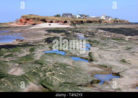 Hilbre Island, Dee Estuary, Wirral, Großbritannien Stockfoto