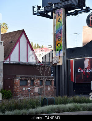 Rainbow Und Roxy Auf Dem Sunset Strip In Los Angeles Ca