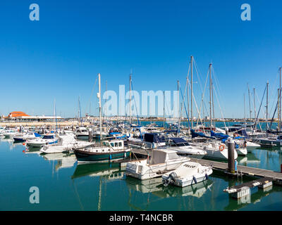 Marina de Vila Real de Santo António, Algarve, Portugal Stockfoto