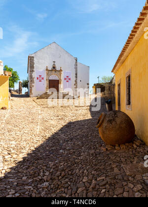 Innenraum do Castelo de Castro Marim, Algarve, Portugal Stockfoto