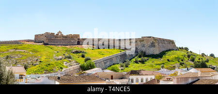 Forte de São Sebastião, Castro Marim, Algarve Stockfoto