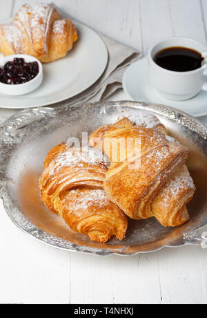 Frische croissants Stockfoto