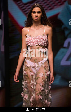 Los Angeles Fashion Week angetrieben durch Kunst Herzen Mode März 23, 2019 Im Majestic Innenstadt, 650 S. Spring Street, Los Angeles, CA Stockfoto