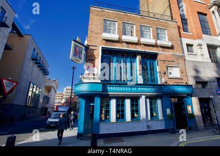 Marquis von Anglesey, Covent Garden, London, England. Stockfoto