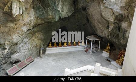 Buddha Höhle Khao lunag in phetchaburi Thailand Stockfoto