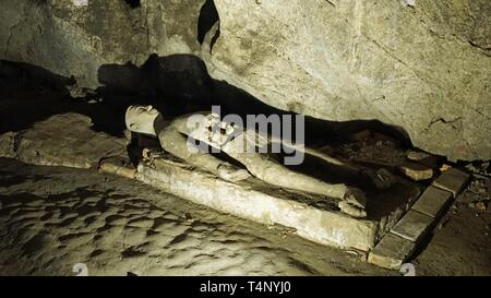 Buddha Höhle Khao lunag in phetchaburi Thailand Stockfoto