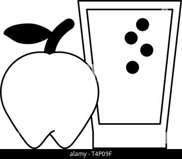 Medizinischen Versorgung in Schwarz und Weiß Stock Vektor