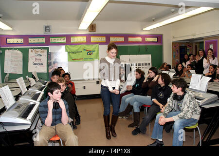 New York, USA. 13 Feb, 2007. Atmosphäre zu einem Charity Event mit einer Spende von 50.000 $ von Marc Lawrence und Haley Bennett am Hudson Theater präsentiert am 13. Februar 2007 in New York, NY Credit: Steve Mack/S.D. Mack Bilder/Alamy Stockfoto