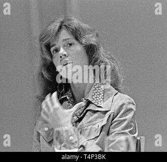 Schauspielerin, Jane Fonda, 17. Oktober 1977 Stockfoto