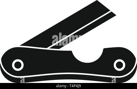 Taschenmesser Symbol. Einfache Abbildung: taschenmesser Vektor Symbol für Web Design auf weißem Hintergrund Stock Vektor