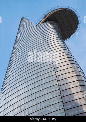 Bitexco Financial Tower, Ho Chi Minh City in Vietnam. Der Turm wurde 2010 fertiggestellt und ist mit einer Höhe von 262,5 Metern die zweithöchste buildin Stockfoto