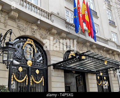 Hotel Ritz, Madrid, Spanien Stockfoto