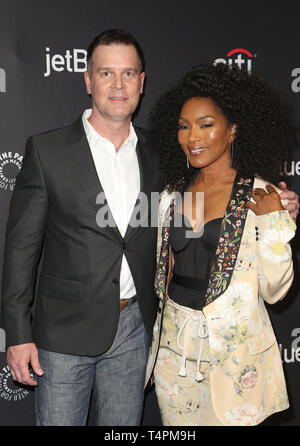 Die Paley Center für 2019 von Media PaleyFest LA - "9-1-1" Mit: Peter Krause, Angela Bassett, Wo: Hollywood, California, United States Wenn: 17 Mrz 2019 Credit: FayesVision/WENN.com Stockfoto