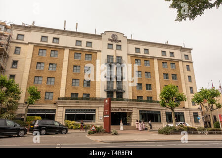 Das DoubleTree by Hilton Hotel, 60 Pentonville Road, Islington, London, UK. Stockfoto